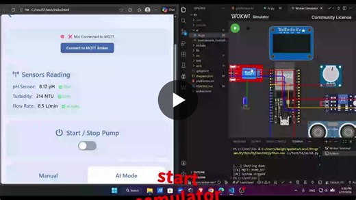 Smart Water Treatment System: Industrial Simulation Integration | Mahmoud Elghamry posted on the topic | LinkedIn