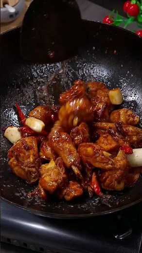 Sharing a recipe for braised chicken, it’s tender, tasty and delicious #cooking #recipe