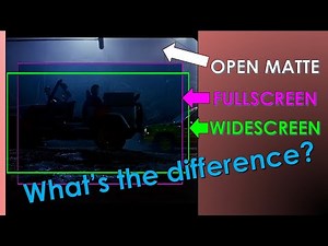 Jurassic Park: Widescreen vs Fullscreen – DVD, Blu-Ray, & Open Matte 35mm
