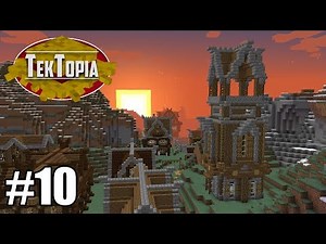 TekTopia #10 - Watchtower (Minecraft Villager Mod)