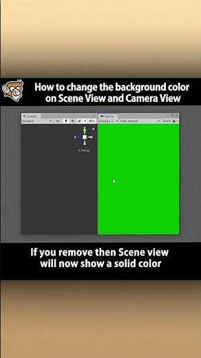 How to change Background Color (Scene View and Camera | Unity Tutorial)