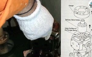 [大发柴油机教学视频]高压油泵检修 Diesel Generator Fuel injection pump overhaul - Diahatsu