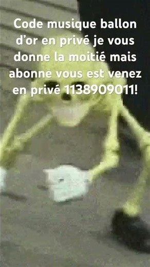 Code musique en français ballon d’or sur roblox 2026