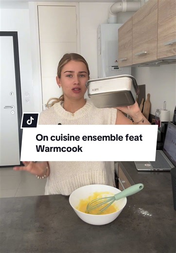 Un homme cassé mais un gâteau au chocolat tout chaud ! CELIOUX10 -10% sur tout le site @Warmcook #cuisine #rugby #rugbyman #recette #coupletiktok