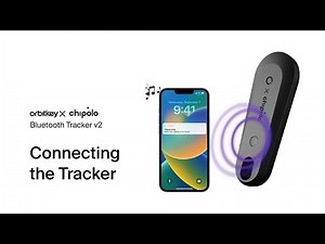 Orbitkey x Chipolo Bluetooth Tracker v2 – Connecting the Tracker