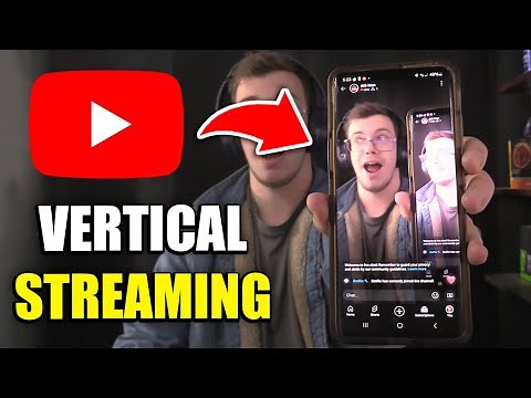 How To Vertical Stream to YouTube Using OBS Studio!