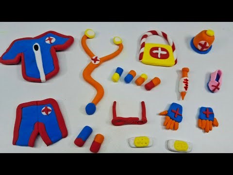 DIY Doctor Clay Set: How to Make a Medical Kit kidsclay