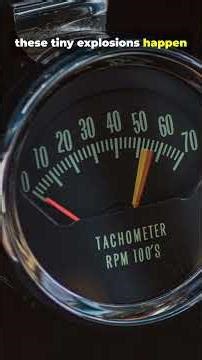 Your Engine Runs on Explosions! Here’s how