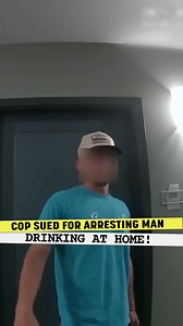 Cop Gets SUED After Arresting Man For Drinking In His Own Apartment! | Audit the Audit