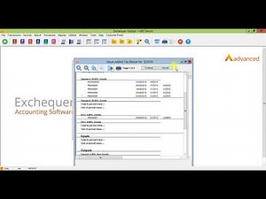 Exchequer VAT Processing