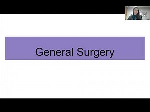 General Surgery Lecture Part 1
