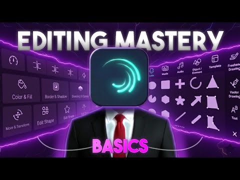 Alight Motion Basic ভিডিও এডিটিং টিউটোরিয়াল | Beginner থেকে Pro Step-by-Step