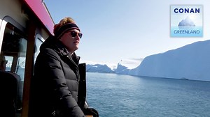 After failing to broker the purchase of Greenland, Conan made an offer on an iceberg. #ConanGreenland | Team Coco