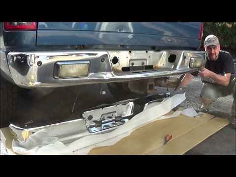 How to replace the rear bumper on a 2004 Dodge Ram pick-up