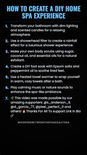 How to Create a DIY Home Spa Experience #ad (Verify Info)