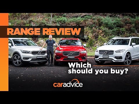 Range Review: Volvo XC40, XC60, XC90
