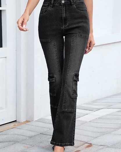 High Waisted Bootcut Jeans for Women – Flattering Stretch Denim
