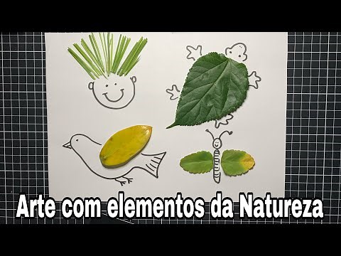 Art with elements of Nature - Activity for Early Childhood and Elementary Education