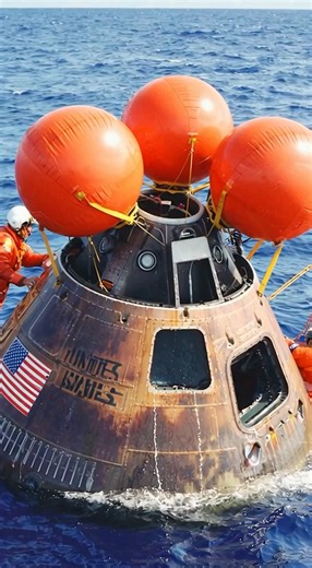 On this day in history in 1972 – Apollo 17 returned to Earth, splashing down in the Pacific Ocean