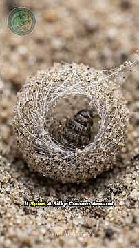The Antlion's Deadly Sand Trap 🐜⏳ | Nature's Most Brutal Ambush Predator | Full Life Cycle #wildlife