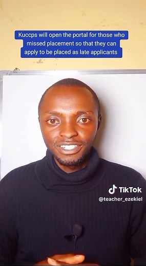 Kuccps Late Application Portal for University Placement