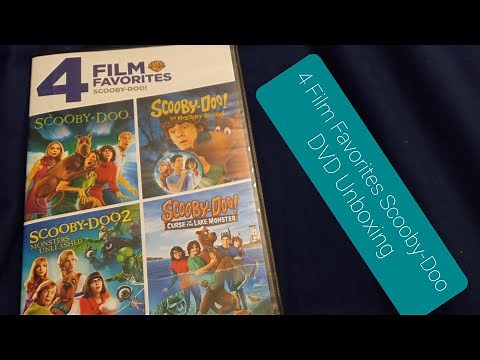 4 Film Favorites Scooby-Doo DVD Unboxing