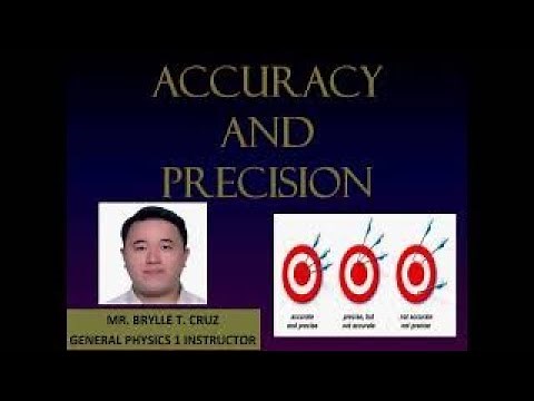 General Physics 1-Lesson 2: Accuracy and Precision