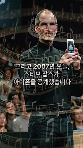 아이폰 출시 발표 #오늘의역사#아이튠즈#실용사진술#스티브잡스#아이폰