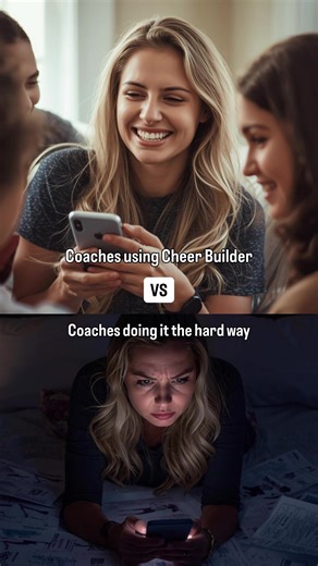 Make it easy ✨ Get a membership on Cheerbuilder.com for unlimited access to sideline dances, cheers, training, band dances, & more 📣 #cheercoach #cheercoachlife #cheerbuilder