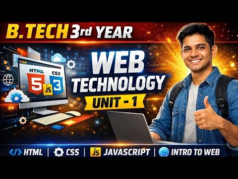 AKTU Web Technology Unit-1 🔥 | Complete Syllabus | Exam Oriented One Shot