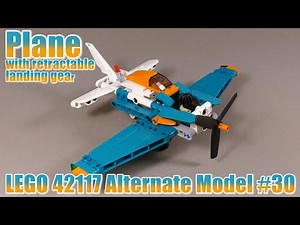 42117 Plane with Retractable Landing Gear - LEGO Technic Alternate #34 Free instructions.‪@grohl666‬
