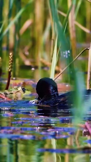 #tiktokvideo #fypシ #grebe #frog #foodrobber