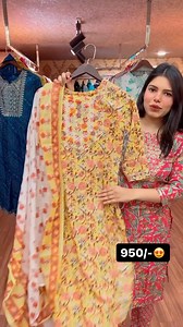 1.2K views · 126 reactions | Whatsapp Message :- 9873674512 *PRESENTING BEAUTIFUL SKD* *FABRIC DETAILS* KURTA - COTTON BOTTOM - COTTON DUPATTA - COTTON BEAUTIFUL SKD WITH PRETTY SELF PRINT SIZES AVAILABLE :- M to XXL @himanicollectionss #collection #trendingreels #amazing #trending #viral #100kfollowers #followｍe #reelsinstagram #instagram #刺 | Himani's Collections | Facebook
