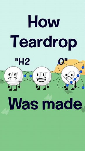 How Teardrop was made #bfdi #bfb #tpot
