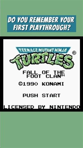 TMNT Fall of the Foot Clan