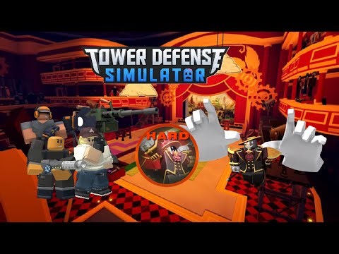 Duo Final Act Hard Mode with Spotlight Tech | 🎭Tower Defense Simulator 🎭| Roblox Gameplay #113