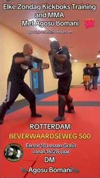 Elke Zondag eerste 10 Lessen Gratis Kom Trainen johhh!! #kickboks#kickbox#gym#nl