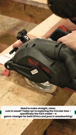 Circular Saw (FLEX) Explained - Educational Short | TimberCraft Studio‎