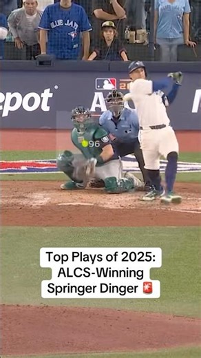 GAME SEVEN SPRINGER DINGER 🚨 #MLB #Toronto #BlueJays #GeorgeSpringer #WorldSeries