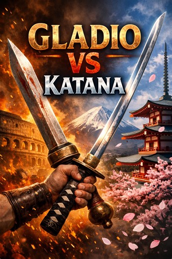 GLADIO ROMANO VS KATANA GIAPPONESE Quale delle due armi è più adatta per uno scontro corpo a corpo? | Scripta Manent