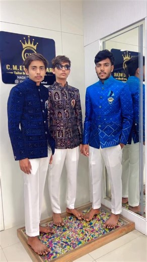 CM Ethnic wear Nadiad on Instagram: "Happy client’s 😍 @cm_ethnic_wear_nadiad #reelsinstagram #indianwedding #trending"