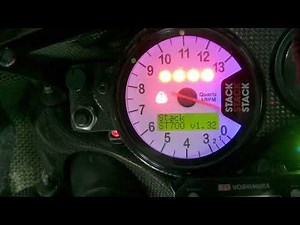 【覚書】STACK ST700 ST700SR メーター設定 ロータリースイッチ