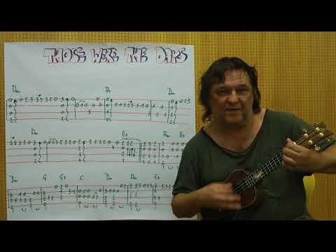 Fingerstyle UKULELE Lesson # 116: THOSE WERE THE DAYS (Mary Hopkin)