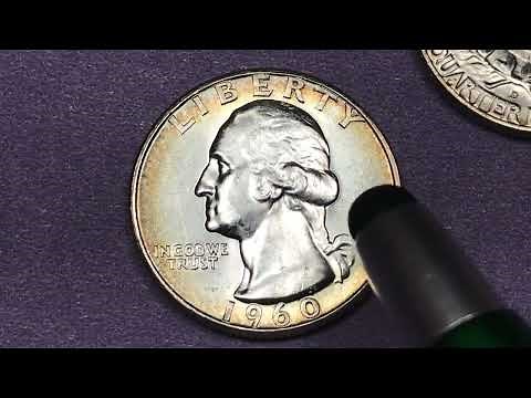 United States 1960 Quarters Worth $23,000 - US Special Error Proof Reverse Coins