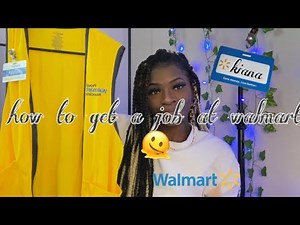 How to get a job at walmart ✨| orientation, interview & etc .