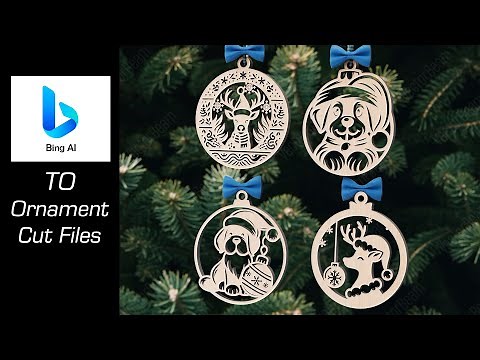 How to create Ornaments Using Bing AI Image Generator