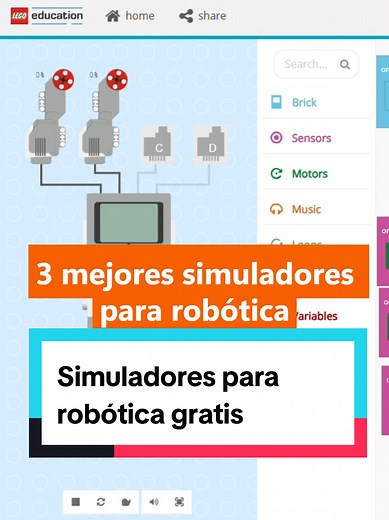 Simuladores de robótica gratuitos para aprender programación