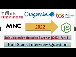 Capgemini Node js Interview Question Answer@2022 | Full Stack | Mean stack interview question Part-2
