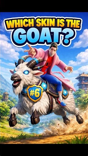 🕸️ Which SPIDER-MAN skin is the Goat 🐐