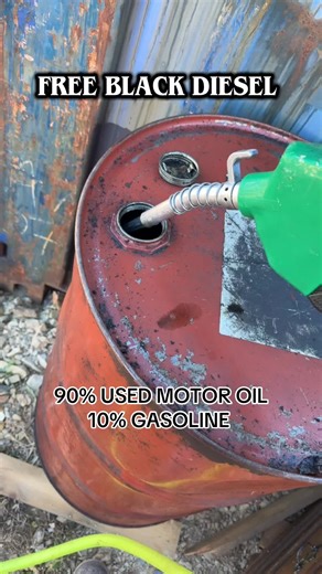 The 7.3 loves some free fuel! #blackdiesel #homemadediesel | Diesel